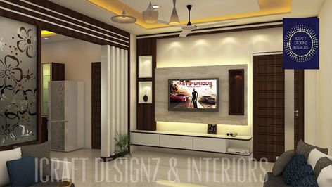 We are the Top interior designers in Hyderabad, We plan to make your home the best place to live that reflect your style with our experience and aesthetic sense to make your home interiors  the best place  Visit Us:  https://www.icraftdesignz.com/ Overview:  https://www.icraftdesignz.com/about-us/ Our Project:  https://www.icraftdesignz.com/project/  Interiors:  https://www.icraftdesignz.com/services/interior-plans/ Hall Interior Design Living, Lcd Panel Design, Tv Unit Furniture Design, Modern Tv Wall Units, Tv Unit Interior Design, Interior Design Per La Casa, Living Hall, House Ceiling Design, Living Room Tv Unit Designs