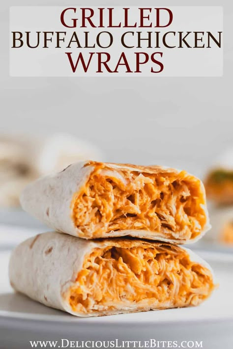 Buffalo Chicken Wrap With Rotisserie Chicken, Buffalo Chicken Filling, Canned Chicken Buffalo Wrap, Best Buffalo Chicken Wraps, Chicken Wraps For Dinner, Buffalo Chicken Rap, Rotisserie Chicken Buffalo Wraps, Pulled Chicken Lunch Ideas, Protein Buffalo Chicken Wrap