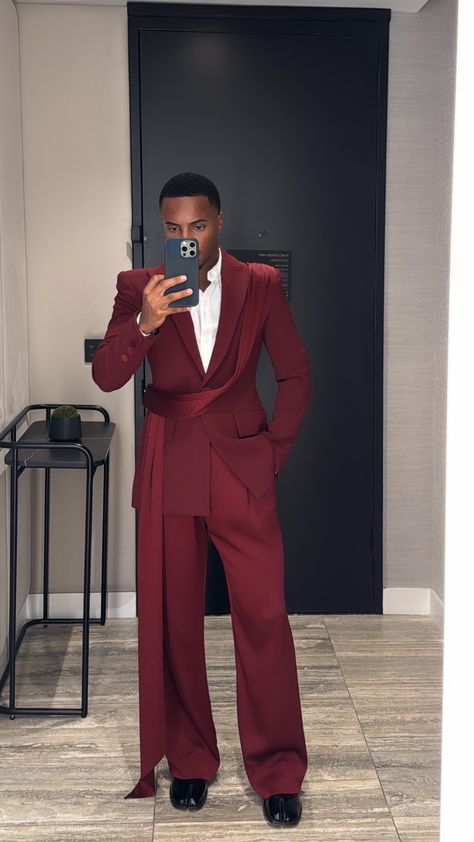 Prom Outfits Not Dresses, Boys Prom Dress, Masquerade Ball Mens Outfit, Leader Outfit Male, Hollywood Semi Formal Outfit, All Red Men Outfit, Men’s Corset Outfit, Arabian Nights Men Outfit, Red Formal Wear Men