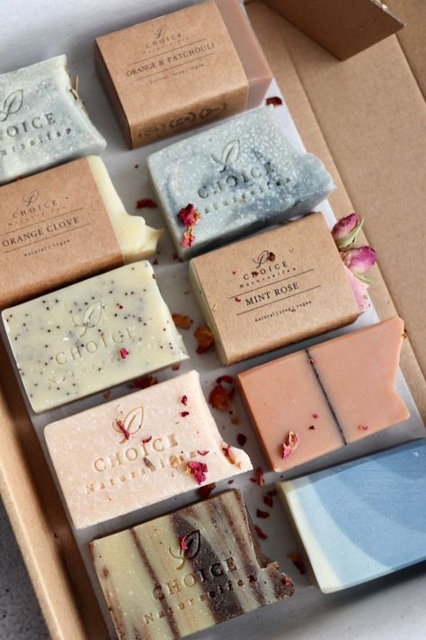 Soap Boxes Design, Natural Soap Packaging Design, Small Business Soap, Artisan Soap Packaging, Luxury Soap Packaging, Natural Soap Packaging, Soap Shapes, Soap Aesthetic, Artisanal Soap