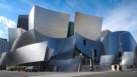 Frank Gehry Architecture, Disney Hall, Therme Vals, Weisman Art Museum, Minimalistic Architecture, Gehry Architecture, Hall Architecture, Frank O Gehry, Robert Mallet Stevens