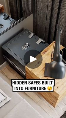 Hidden Safes Built Into Furniture | No one will ever find your secret hiding spots 🤫 | By Tyla | This is one smart way to keep
your valuables safe. Bellswork is a company that manufactures
safes and while the safes are strong enough to keep your
valuables locked away, they've added one extra layer of
security. Many of their safes are hidden in ordinary items of
furniture like desks, shelves, and benches. It's a unique
touch that's not only a clever security measure but keeps your
home or office looking smart too. Floor Safe Hidden, Safe Deposit Box Ideas, Safe Hiding Ideas, Secret Safe Ideas, Closet Safe Ideas, Hidden Safe Ideas, Hidden Furniture, Diy Safe, Hidden Storage Ideas