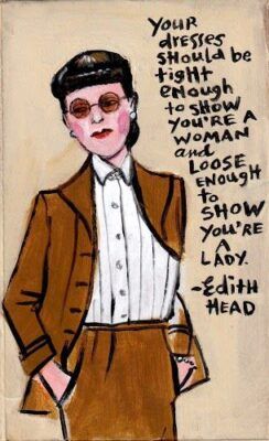 Studio Faro | Understanding Garment Ease Edith Head Designs, Edith Head Fashion, Edith Head, Roman Holiday, Mode Casual, Dubstep, Moda Vintage, Fashion Quotes, Look At You