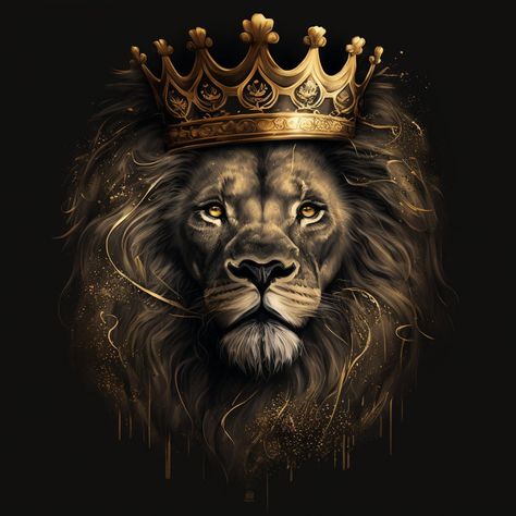 Lion Head Logo, Lion Artwork, Backgrounds For Your Phone, Lion Illustration, Golden Lions, King Lion, Lion Wallpaper, Photo Logo Design, Gold Lion