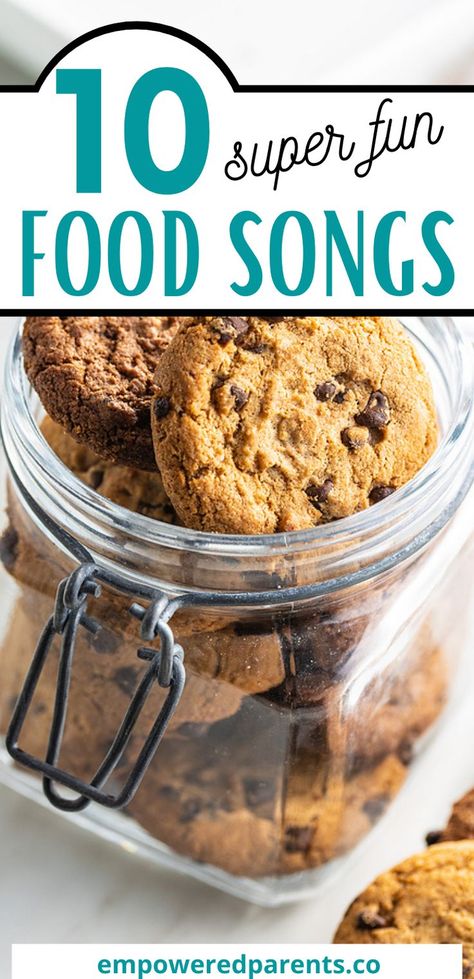 Cooking Songs For Preschool, Preschool Songs About Food, Food Songs For Toddlers, Food Songs For Preschool, Poems About Food, Movement Songs For Preschool, Songs For Preschool, Fruit Song, Preschool Food