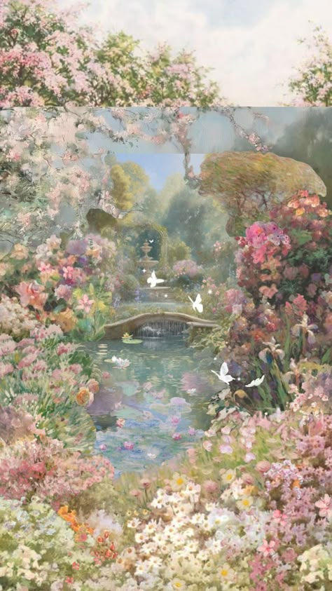 Pretty Paintings, Arte Inspo, Fairytale Art, Aesthetic Painting, Romantic Art, Ethereal Art, Dreamy Art, Classical Art, Nature Aesthetic