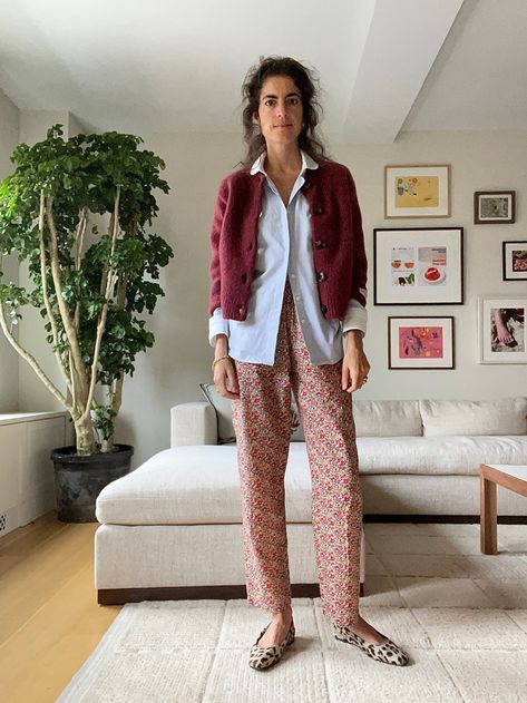 What do I wear when I work from home (but I'm not just working from home) - by Leandra Medine Cohen - The Cereal Aisle by Leandra Medine Cohen Home Outfit Women, Man Repeller Style, Leandra Medine Style, What Do I Wear, Alexa Chung Style, Mood Clothes, Leandra Medine, Fashion Corner, Street Style Inspiration