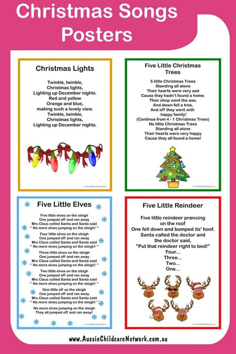 Christmas Action Songs For Kids, Toddler Christmas Songs Easy, December Songs For Toddlers, Preschool Christmas Songs With Actions, Preschool Christmas Fingerplays, Holiday Songs For Preschoolers, Christmas Rhymes For Preschool, Easy Christmas Songs For Preschoolers, Christmas Rhymes For Kids