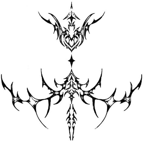 Tattoo Design Drawings Sternum, Cute Half Sleeve Tattoos, Sigil Tattoos For Women, Underbust Tattoo Ideas, Music Tattoos For Women Beautiful, Tattoo Underbust, Woman Chest Tattoo, Over Knee Tattoo, Rave Tattoo