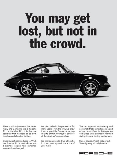 10 Über-Cool Classic Porsche Ads — MEN’S TOP TENS Porsche Ads, Robert Mallet Stevens, Copywriting Ads, Cool Ads, Copy Ads, Auto Vintage, Auto Poster, Publicidad Creativa, Swipe File