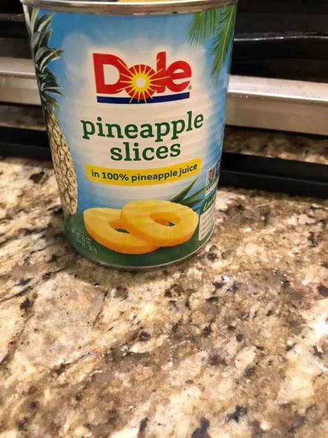 Air Fryer Pineapple, Chef Boyardee, Dole Pineapple, Air Fryer Desserts, Canned Fruit, Pineapple Slices, Canned Pineapple, Ocean Spray, Grilled Pineapple