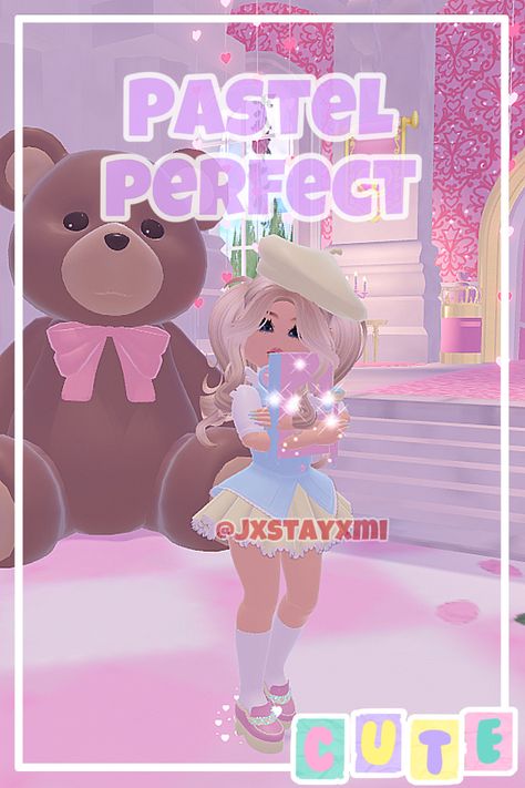 What should I do next? Comment your thoughts!! 💭💗 Pastel Perfect Outfit, Royals High, Sunset Island, Island Theme, Royale High, Club Design, Outfit Idea, Perfect Outfit, Royals