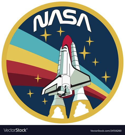 Nasa Illustration Art, Nasa Logo Art, Nasa Graphic Design, Nasa Illustration, Rocket Illustration, Nasa Design, Rocket Logo, Nasa Art, Nasa Wallpaper