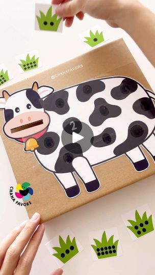 Number 11 Activity, Feeding Animals Activities, Farm Animal Toddler Activities, Cow Activities For Preschool, Friday Activities For Kids, Animal Games For Kids, Animal Diet, Stimulation Activities, Teaching Letter Recognition