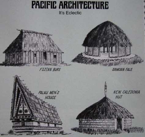 polynesian architecture | Architecture of the Pacific Islands Samoan Architecture, Pacific Architecture, Polynesian Architecture, Seaside Architecture, Raised Homes, Island Architecture, Tropical Architecture, Tiki Tiki, Pacific Islander