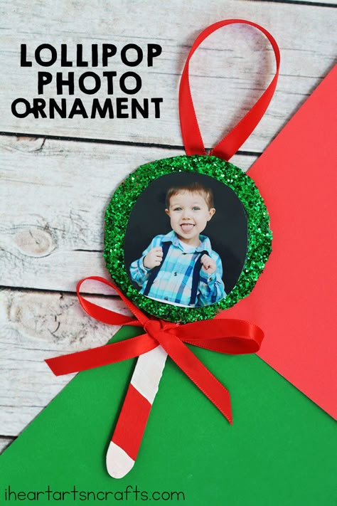 Lollipop Photo, Christmas Preschool, Christmas Crafts For Toddlers, Preschool Christmas Crafts, Ornament Craft, Christmas Crafts For Kids To Make, Christmas School, Preschool Christmas, Christmas Classroom