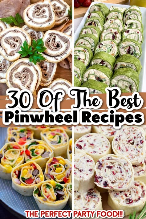 Delicious Party Appetizers, Pinwheels Appetizers, Pinwheel Sandwiches, Pinwheel Appetizers, Pinwheel Recipes, Lake Food Ideas Summer, Food Ideas Summer, Lake Food Ideas, Finger Foods Easy