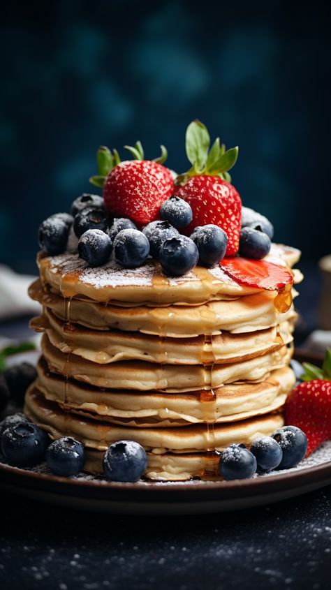 Pancakes Pictures, Pancakes Wallpaper, Pancake Photography, Pancakes Photography, Crepe Breakfast, Pancake Aesthetic, Sweet Food Photography, Unique Pancake Recipes, Breakfast Food Photography