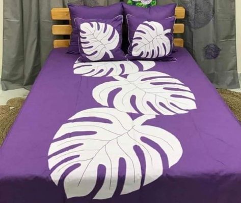 Patch Work Bedsheets Design, Tivaevae Patterns, Bed Sheet Design, Bedsheets Designs, Bedsheet Design, Aplic Work, Bed Sheet Painting Design, Sheet Painting, Bed Cover Design