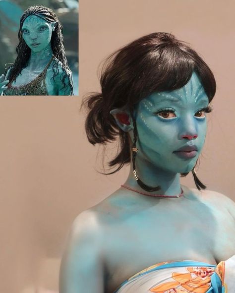 Jazmin Butler (@blackwomenincostume) • Instagram photos and videos Avatar Cosplay Neytiri, Avatar Halloween, Avatar Makeup, Avatar Cosplay, Avatar Movie, Edgy Makeup, Halloween Inspo, Hey Girl, Four Seasons