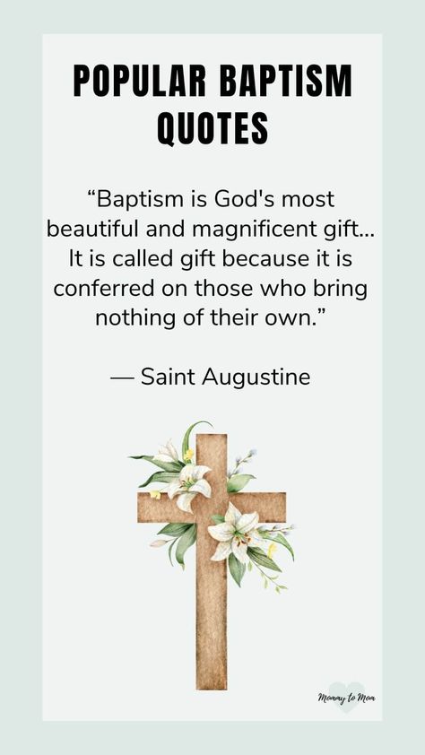 Catholic Baptism Quotes, Baptism Quotes Christian, Baptized Quotes Baptisms, Christening Quotes, Baptism Quotes, Baptism Prayer, Blessing Poem, Catholic Easter, Baptism Decor