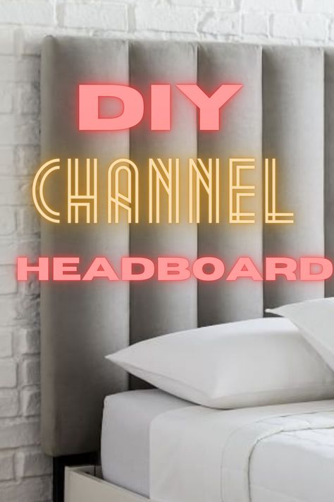 Hey there, here is a really helpful video of how to create a DIY tufted headboard. Click the link. Diy Channel Headboard, Diy Fluted Headboard, Tufted Headboard Diy, Tuffed Headboard, Cheap Diy Headboard, Diy Upholstered Headboard, Channel Tufted Headboard, Diy Tufted Headboard, Diy Headboard Upholstered