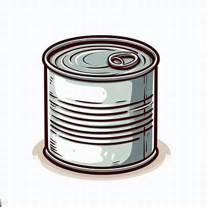 single tin can cartoon clipart images - Pencipta Imej daripada Microsoft Designer Tin Can Illustration, Tin Can Drawing, Can Illustration, Can Clipart, Can Drawing, Idea Drawing, Boys First Birthday Cake, Cvc Word, Cartoon Clipart