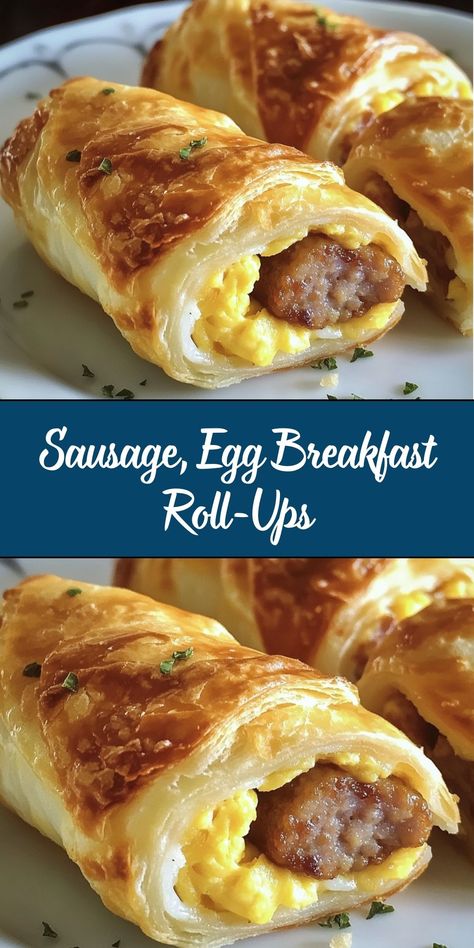 Sausage, Egg Breakfast Roll-Ups are a hearty, handheld breakfast that’s quick, convenient, and packed with flavor. Perfect for busy mornings or a grab-and-go meal, these roll-ups combine savory sausage, fluffy scrambled eggs, and melty cheese wrapped in a warm tortilla. They’re easy to customize and even easier to enjoy! Breakfast Tacos Healthy, Breakfast Grab And Go, To Go Breakfast, Freezable Breakfast, Quick Brunch, Sausage Bites, Brunch Appetizers, Breakfast Cooking, Breakfast Sandwich Recipes