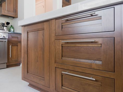 65+ Custom & Semi-Custom Shiloh Cabinets Varieties Available in Our Catalog. Check out Coffee on Cherry Flush Inset using Bristol Door from here. We Offer Affordable Prices Near New Jersey.  #Custom&Semi-CustomCabinets  #AmericanMadeKitchenCabinets #ShilohCabinets #kitchen #kitchendesign #kitchendecor #KitchenLife #kitchens #kitchenset #kitchenremodel #kitchenware #kitcheninspo #kitchener... Shiloh Cabinets, American Walnut Stain, Small House Renovation Ideas, Cabinet Stain Colors, Small House Renovation, Cabinet Stain, Kitchen Cabinet Style, Semi Custom Cabinets, Inset Cabinets