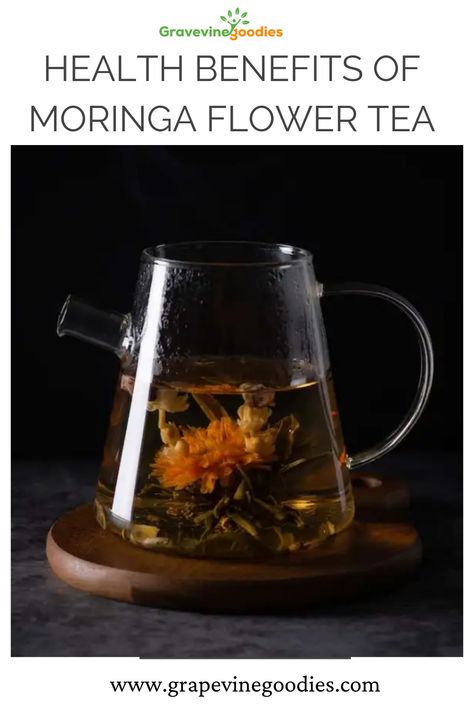 Health Benefits of Moringa Flower Tea - grapevinegoodies Moringa Flower, Unique Nail Designs Summer, Health Benefits Of Moringa, Ideas For Tattoos, Basic Computer Skills, Benefits Of Moringa, Improving Digestion, Cordial Recipe, Moringa Benefits