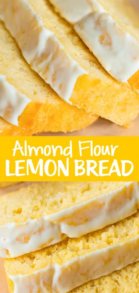 Keto Lemon Bread - NO Coconut Flour Needed! Keto Lemon Bread, Lemon Bread Recipe, Deserturi Raw Vegan, Lemon Bread Recipes, Glutenfri Baking, Keto Quiche, Desserts Keto, Lowest Carb Bread Recipe, Postre Keto