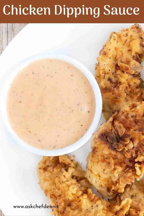 Sweet, tangy, and so very flavorful, my chicken dipping sauce is the perfect condiment for chicken tenders, chicken nuggets, french fries, or any of your favorite dippers. Made with simple ingredients, I know after one taste you’ll agree that our chicken dipping sauce is so much better than any store-bought sauce. And the best part is, you get to control the ingredients. This tasty sauce also makes a delicious condiment for burgers, fish sandwiches, and your favorite deli sandwiches. Save this. Chicken Nugget Dipping Sauce, Chicken Dipping Sauce, Best Sauce For Chicken, Best Chicken Tenders, Cornflake Chicken, Fish Sandwiches, Easy Dipping Sauce, Dipping Sauces For Chicken, Restaurant Style Recipes