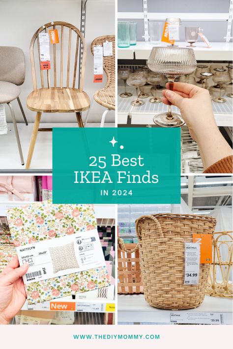 25 Best New IKEA Finds in 2024 Ikea Farmhouse Hacks, Ikea Items That Look Expensive, Ikea Boho Decor, New Ikea 2024, Top Ikea Must Haves, Ikea Coastal Decor, Ikea Farmhouse Decor, Ikea Gift Ideas, Ikea Cottagecore