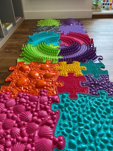 Sensory Kids Room, Sensory Bedroom, Sensory Mat, Sensory Wall, Sensory Rooms, Toddler Sensory, Sensory Room, Play Mats, Therapy Room