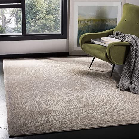 Safavieh Meadow Collection MDW333A Modern Abstract Non-Shedding Stain Resistant Living Room Bedroom Area Rug 10'6" x 14' Ivory/Grey Man Cave Studio, Apartment Necessities, Bedroom Decorate, Havenly Living Room, Flooring Carpet, Cavapoo Puppies, Mountain Road, Soft Rug, Ivory Rug