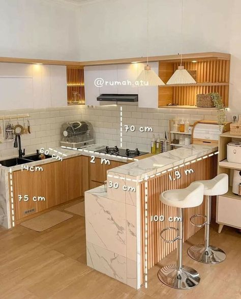 Semi Modular Kitchen Design, L Shape Kitchen Layout, Modern Luxury Kitchen Design, Riau Islands, Kitchen Designs Modern, Kitchen Design Small Space, Modern Luxury Kitchen, Kitchen Plan, Desain Pantry