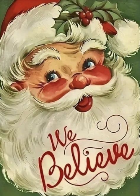 Santa Claus Pictures, Santa Paintings, Vintage Christmas Crafts, Xmas Pictures, Iphone Theme, Christmas Iphone, Santa Head, Vintage Christmas Images, Christmas Favorites