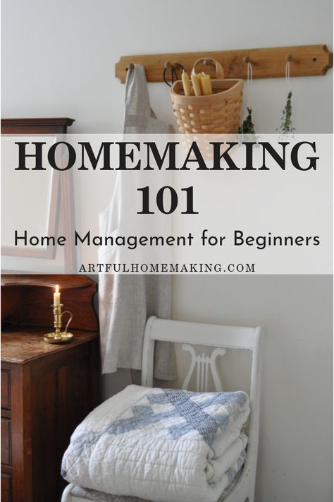 Beginner Home Decor, Simple Diy Projects For The Home, House Into A Home, Wife Aesthetic Home, How To Make Your House A Home, Books On Homemaking, The Art Of Homemaking, Learn How To Decorate Your Home, Home With Personality