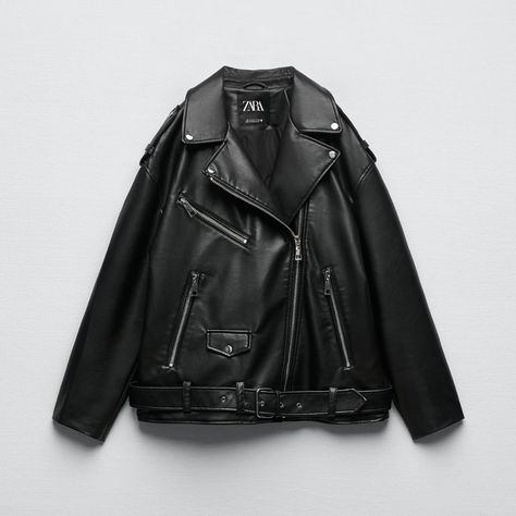 Black quilted jacket