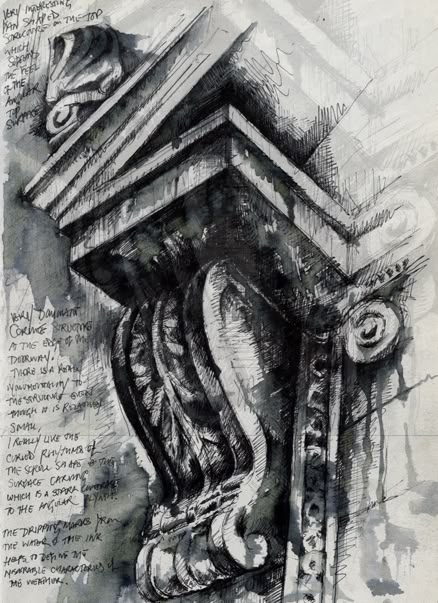 Ian Murphy Ian Murphy, Architectural Structure, Gcse Art Sketchbook, Architecture Sketchbook, Architecture Drawing Art, Sketch Ideas, House Architecture, Gcse Art, A Level Art