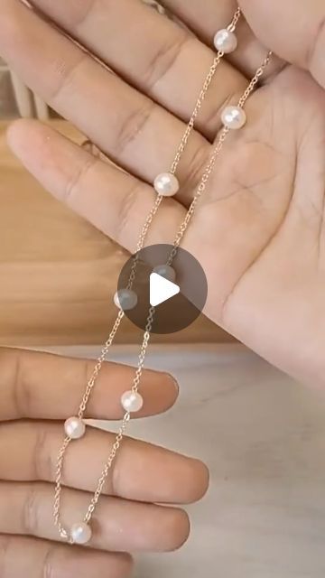 Ms Pearl Jewelry on Instagram: "Starry Night Pearl Necklace#pearl #pearls #realpearl #reapearls #pearljewelry #naturalpearls #naturalpearl #realpearls #jewelry" Diy Freshwater Pearl Necklace, Repurpose Pearl Necklace Ideas, How To Make A Pearl Necklace, How To Make Pearl Necklace, Necklace Diy Beaded, Pearl Necklace Diy, Pearl Jewelry Ideas, Pearl Jewellery Designs, Pearl Necklace Tutorial