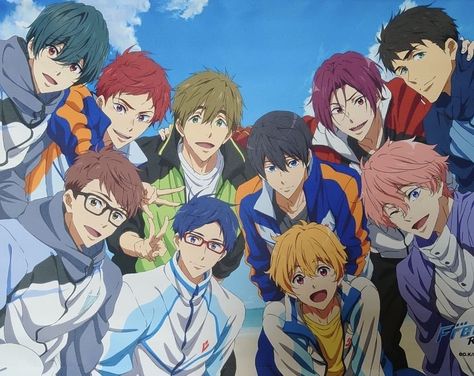 Free Anime Characters, Rin Matsuoka, Free Eternal Summer, Quit My Job, Splash Free, Free Iwatobi Swim Club, Kyoto Animation, Free Iwatobi, I Quit My Job