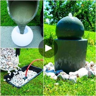 2M views · 20K reactions | How to create an outdoor zen garden water fountain 💧 | How to create an outdoor zen garden water fountain 💧 | By Beamish MakeupFacebook Handmade Zen Garden, Tabletop Zen Garden Diy, Diy Desktop Water Fountain, Diy Zen Garden Mini How To Make, Outdoor Zen Garden, Zen Miniature Garden, Backyard Birds Sanctuary, Garden Water Fountains, Magic Hands