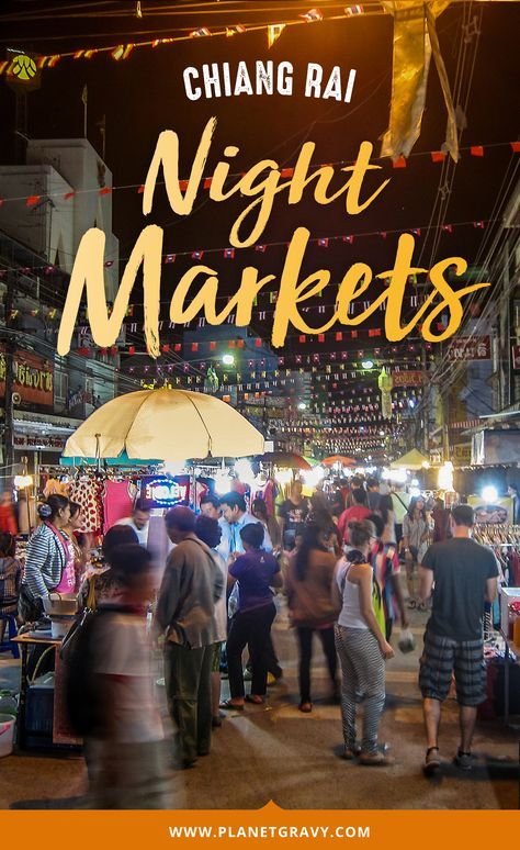 One of the most enjoyable things to do for a night out in Chiang Rai is to visit a night market. They’re the best place to experience genuine Thai street food, mingle with locals, and shop in the cool comfort of the night. ️ Therefore, we’ve compiled the best ones for you: Thai Street Food, Chiang Rai, Party Places, Night Market, Thai Food, Quick Guide, East Asia, Travel Stories, Practical Advice