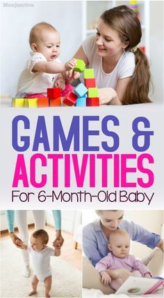 15 Games And Activities For 6-month-Old Baby : Looking for games and activities for a 6-month-old baby? MomJunction shares with you the best activities that promote growth and keep the baby busy. #newborn #motherood #games #activities #6manthsbaby 6 Month Baby Games, 6 Months Old Activities, 6 Month Baby Activities, Baby Development Activities, Activities For Babies, Baby Sensory Play, Baby Play Activities, 6 Month Old Baby, Baby Learning Activities