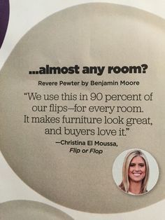 Bm Revere Pewter, Christina El Moussa, Agreeable Gray, Revere Pewter, Palette Design, Favorite Paint Colors, Best Paint Colors, Neutral Paint, Favorite Paint