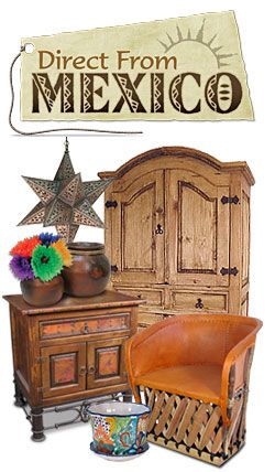 Borderlands Trading Company – Wholesale Mexican Furniture & Rustic Decor Mexican Furniture Hacienda Style, Mexican Dining Room, Mexican Chairs, Mexican Style Home, Mexican Style Decor, Hacienda Decor, Mexican Interior Design, Ranch Furniture, Mexican Interiors