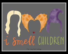 The Cozy Red Cottage: Free Hocus Pocus Printable Hocus Pocus Template, Hocus Pocus Printable, Hocus Pocus Costume, Hocus Pocus Book, Hocus Pocus Movie, Costume Family, I Smell Children, Hocus Pocus Party, Halloween Hocus Pocus