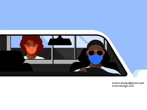 @Uber Safety by Giulia @ArternDesign on Dribbble Uber Illustration, Safety Illustration, Kangaroo Illustration, Illustrator Art, Last Day Of Summer, Storyboard Artist, Mini Accessories, Graphic Design Trends, Financial Times