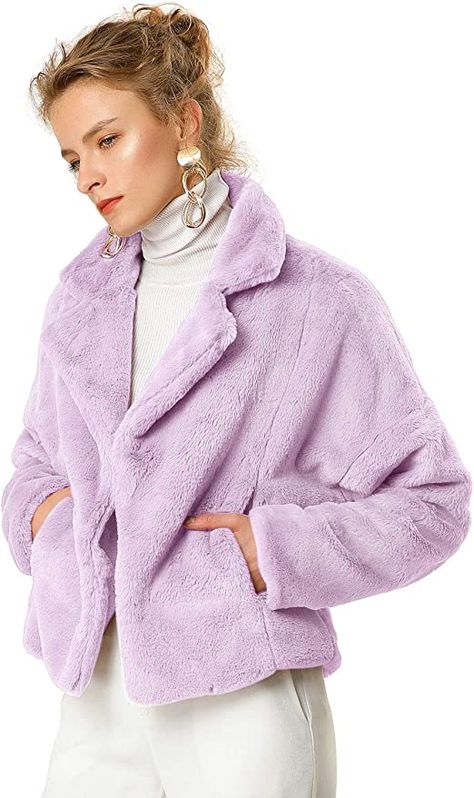 Pink Teddy Jacket Outfit, Pink Teddy Jacket, Long Knitted Skirt, Teddy Jacket Outfit, Womens Cropped Jacket, Faux Fur Bolero, Fur Bolero, Stylish Winter Coats, Winter Coat Women